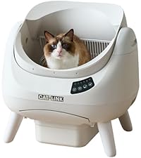 Amazon | 【OFT】 自動猫トイレ CATLINK SCOOPER OPEN-X ホワイト