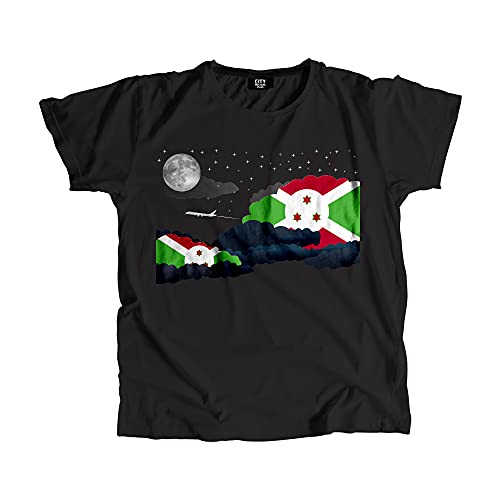 T-shirt Burundi Night Clouds idéal pour vos sorties urbaines et soirées d'été