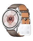 【体組成計セット】HUAWEI WATCH GT 6 46mm スマートウォッチ 1.47インチ大画面 最長21日間バッテリー ゴルフ/サイクリング/登山 スポーツモード100種類以上 GPS搭載 情緒/健康モニタリング iOS & Android対応 グレー