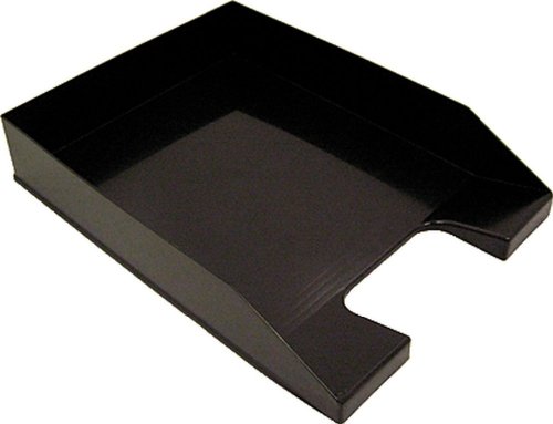 Vaschetta portacorrispondenza nero/10524734 L, 2 pezzi,