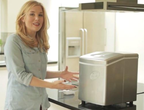 Home Ice Maker Machine - Best Residential Ice Cube Maker - Portable Countertop Ice Machine Makes 15kg Ice in 24 Hours By Thinkgizmos