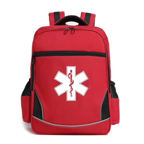 Mochila médica de primeros auxilios para solucionar imprevistos y heridas en ciclismo