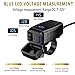 Motorcycle phone Charger for BMW R 1250 GS HP Premium Suspensión R1250GS Adventure R1250 GSA, Dual USB, Waterproof Phone Charging 6-fold Protection Multi-functional Moto Charger, With Digital Display