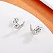 925 Sterling Silver Animal Earrings Hypoallergenic Cow Bunny Unicorn Ladybug Sloth Dragonfly Stud Earrings for Women Jewelry Gifts (Otter)