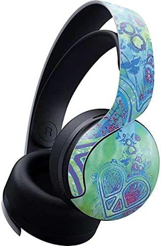 Skinit Decal Gaming Skin Compatible with Pulse 3D Wireless Headset for PS5 - Rainbow Tie Dye Design