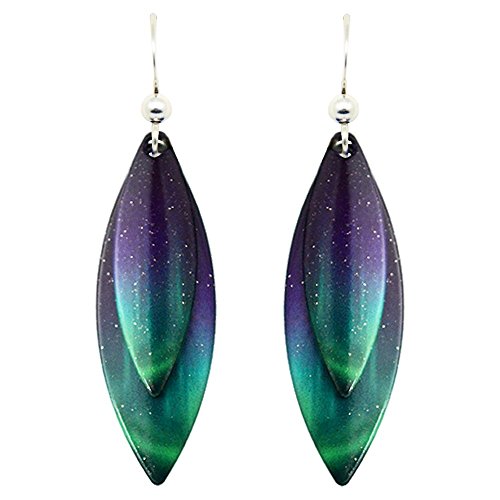 Candelabra Earrings by d'ears #3053 Non-Tarnish Sterling Silver French Hook Ear Wire