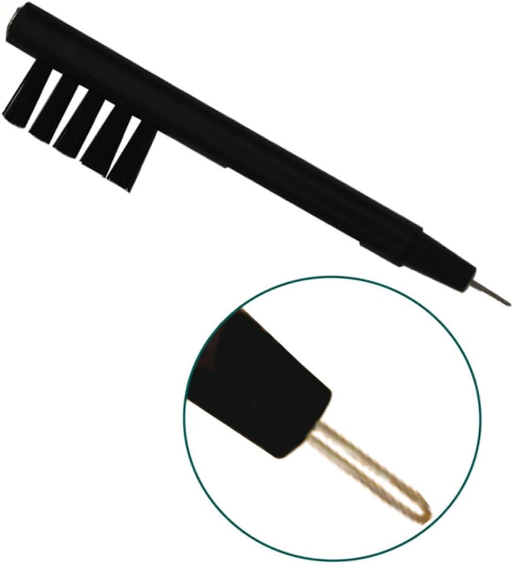 5pcs Hearing Aid Cleaning Brush Kit U-Shape Brushes Magnet for Easy Battery Replacement Ear Cleaning