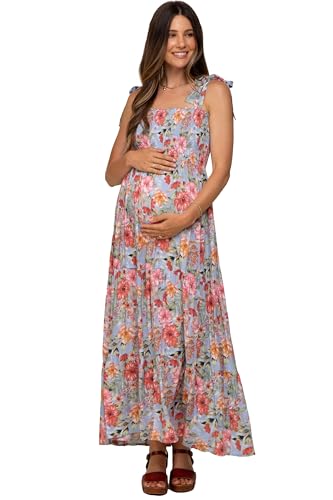 PinkBlush - Maternity Floral Skirt