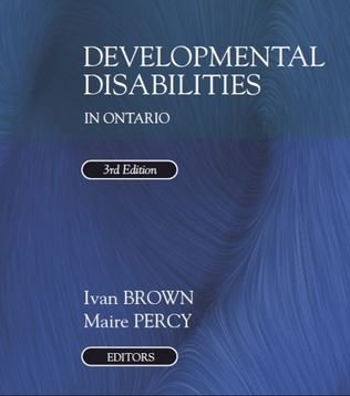 Developmental Disabilities in Ontario (Third Editi