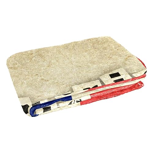 Couverture douce de qualité supérieure lit et canapé imprimés 150x100