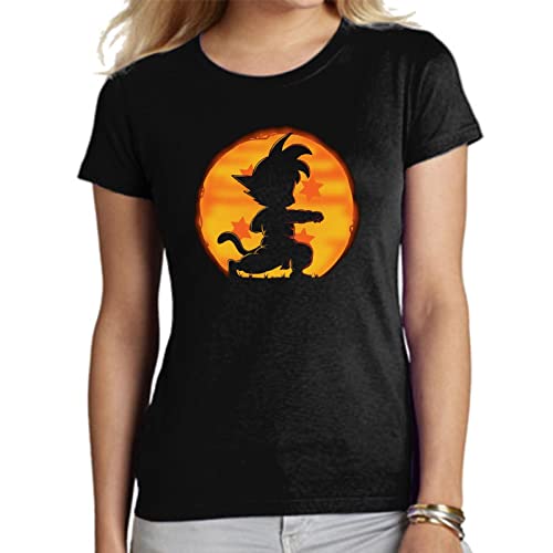 Camiseta de Mujer DB Anime Manga Dragon 254 S