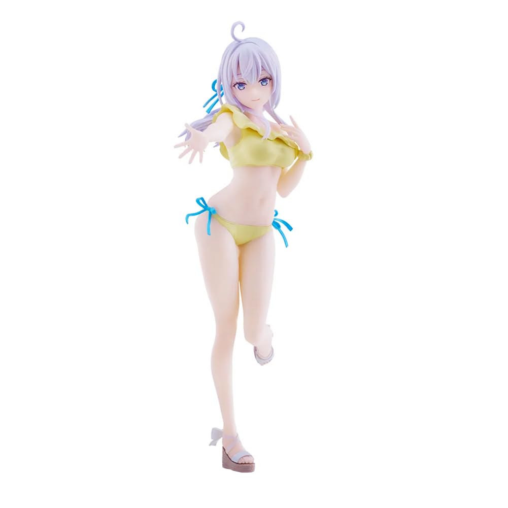 Zhongkaihua Alisa Mikhailova Kujou Figure Swimsuit Ver. 19cm Standing Position Statue Cute Anime Girl Figurine Collection Model