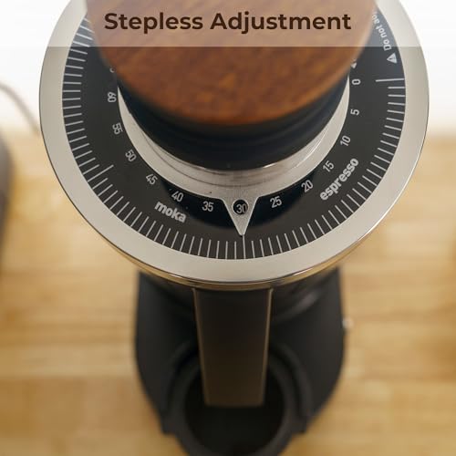 MiiCoffee DF83 Gen 2 Single Dose Coffee Grinder (Black) by MiiCoffee - Image 3