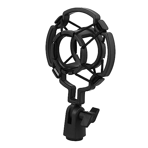 Toddmomy Shockproof Mic Holder Sturdy Plastic Boom Stand Mic Mount for Microphone Anti-vibration Mount