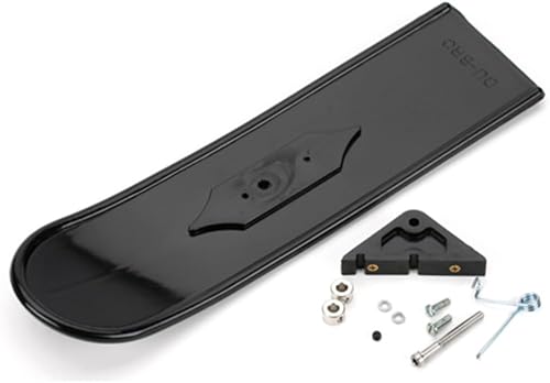 Du-Bro 826 Black Snowbird Skis, Nariz Negro,Azul,Verde lima,Rojo,Amarillo