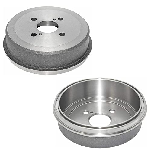Image of Detroit Axle - Rear Brake Kit for 1993-2002 Toyota Corolla 1993-1997 Geo Prizm 1998-2002 Chevrolet Prizm 1999 2000 2001 Brake Shoes Brake Drums Replacement