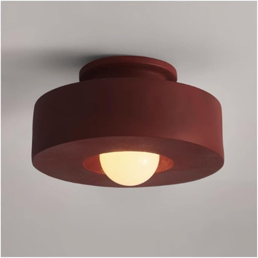 Plafonnier japonais en bois pour restaurant et studio chic