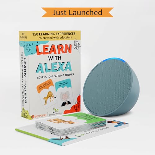 Amazon Echo Pop (Green) combo for your Kids aged 3-8 years with Alexa Activity Kit | Helps in interactive learning, stories, rhymes & hands-free... - Image 2