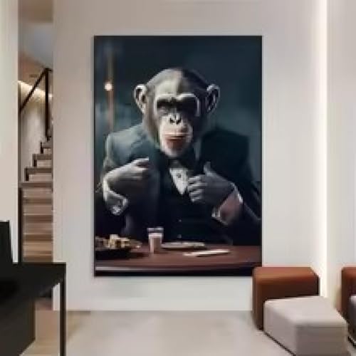 Toile de singe en costume avec cadre robuste inclus XINBAO - 4