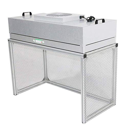 TECHTONGDA Vertical Laminar Flow Hood Air Flow Clean Bench Dust Free Room Workshop with Filter for Phone LCD Repair Workshop Laboratory Using 110V