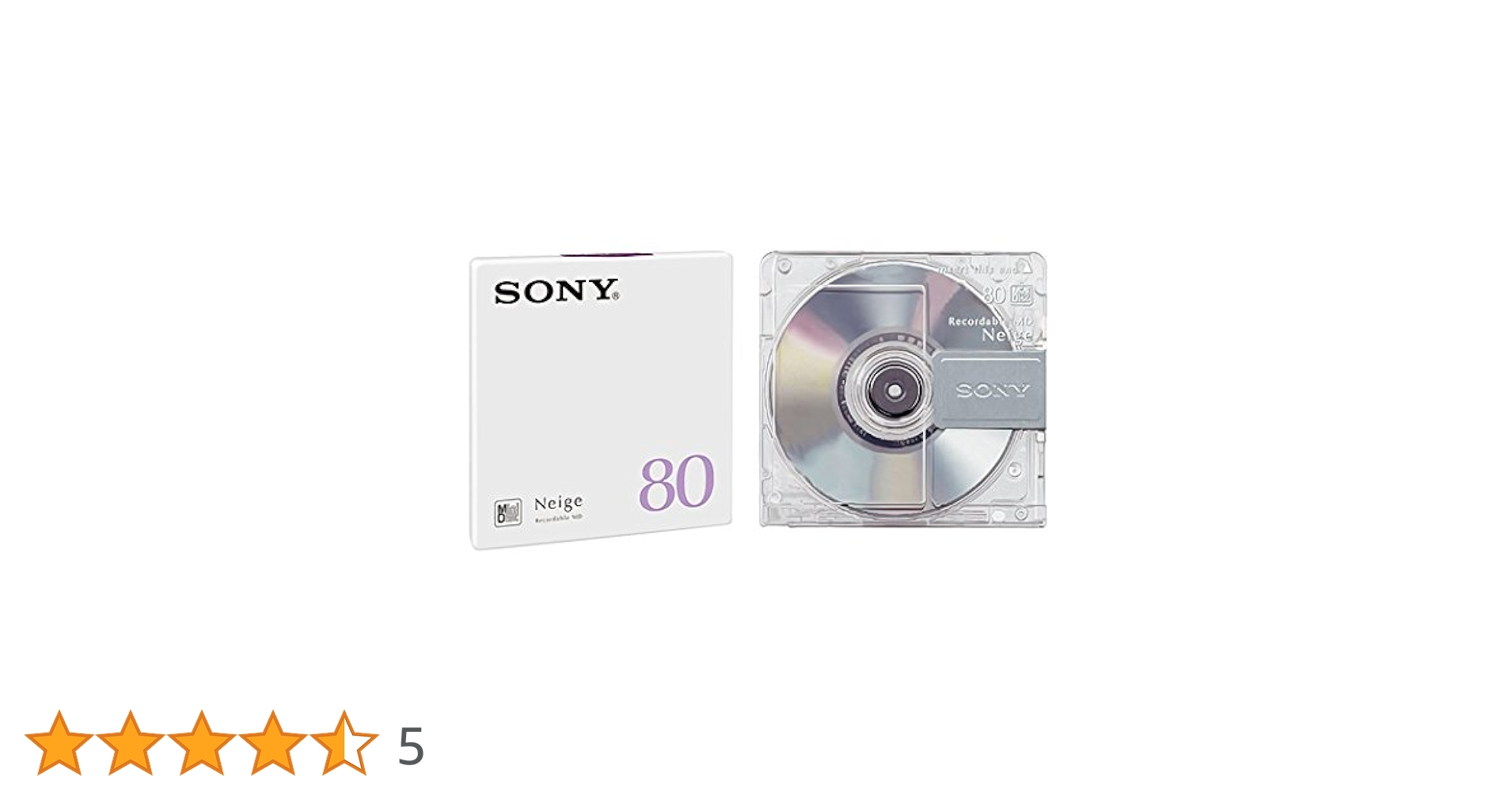 新品未使用 SONY Neige MD 80分 10パック 新品未開封】SONY Neige 録音用MD 80分 10枚パック - メルカリ