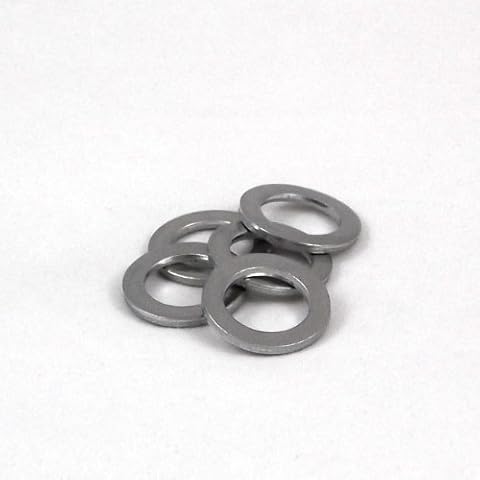 Genuine Hyundai Oil Pan Drain Plug Gasket, 21513-23001, Pack of 5 Cover