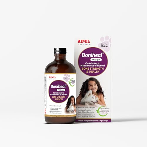 Image of AIMIL Boniheal Pet Liquid | Herbal Medicine For Bone Strength & Health For Dogs & Cats |200ml