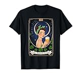 The Sassy Lass Tarot Card St. Paddy's Day Graphic Design T-Shirt