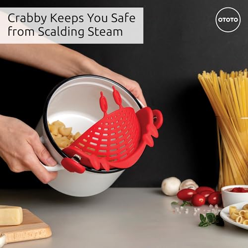 Miniatura 3 de Ototo - Colador De Fideos Para Utensilios De Cocina, Utensilios Para El Hogar, Utensilios De Cocina, Colador De Alimentos, Colador De Espaguetis, Utensilios De Cocina Divertidos Cangrejo