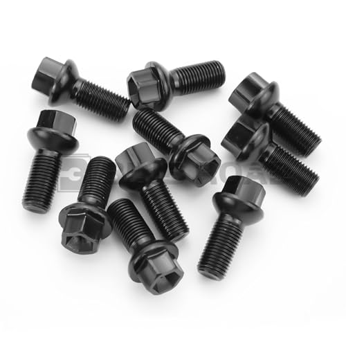 Image of 5Pcs M14 x 1.5 Wheel Lug Bolts Nuts Compatible with Mercedes Benz C300 E350 CLA250 GL350 ML350 SLK350 W204 W211 C209 W164 W251 (Replaces 0009908307)