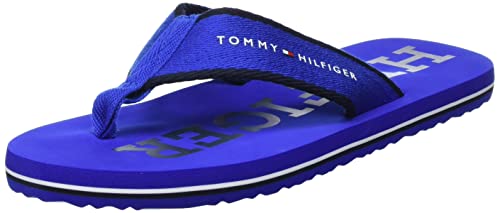 Tommy Hilfiger Herren Flip Flops Classic Beach Sandal Badeschuhe, Blau...