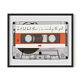 HAUS AND HUES Framed Inspirational Posters - Art Quotes, Motivational Print, Positive Life Change Quotes About Life Wall Art, Inspirational Wall Decor for Classroom (Black Framed, 16x20)