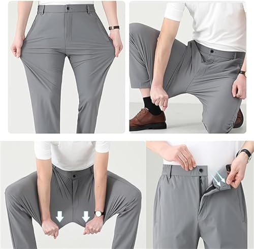 Generic Gentudo Pants, Easeflexor - Unisex Ultra Stretch Quick Drying Pants, Unisex Ice Silk Casual Pants for Everyday Wear3
