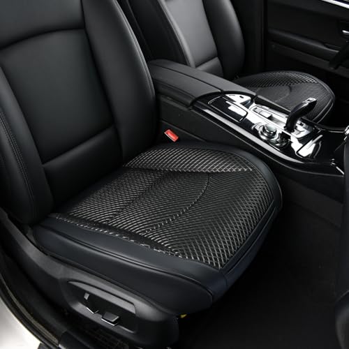 ZATOOTO 2er Set Sitzauflage Auto Vordersitze Gegen Schwitzen - Autositzauflage Fahrersitz Patchworkâ€¦ – Miniatur