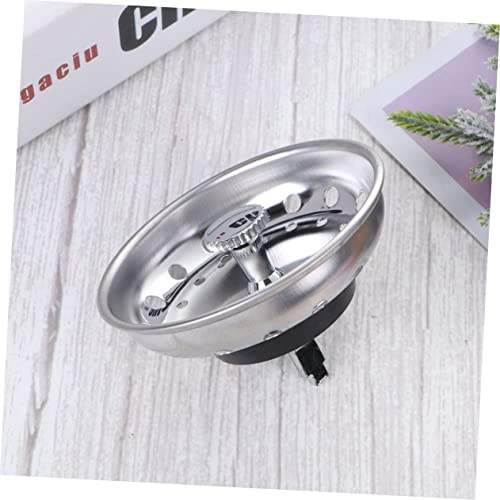 Gadpiparty 3 Tapones para Desagüe de Baño Acero Inoxidable miniatura 5