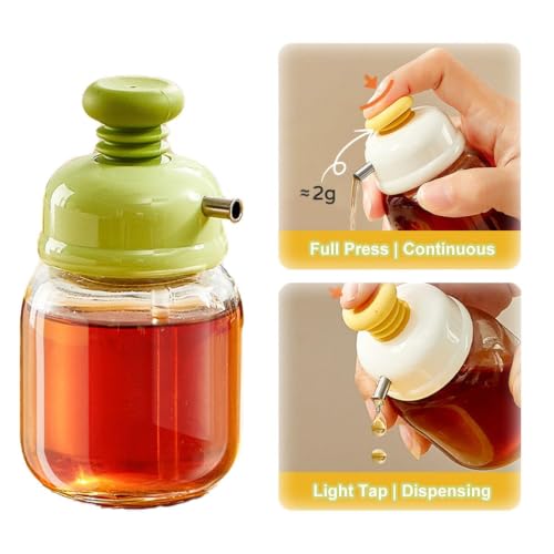 Image of SHOPPOFOBIX Oil Dispenser, Japanese Sushi Sauce Dispensing Olive Oil Container-100ml 3.38oz-Press to Dispenser Oil Pourer Vinegar, Oil, Soy Sauce, Olive Oil, Sauce (1)