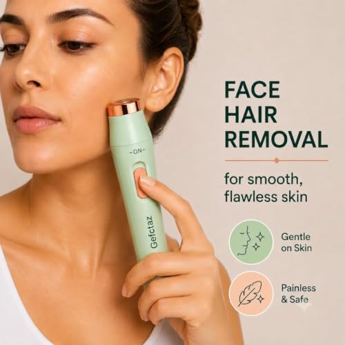 Image of 6-in-1 Women's Trimmer for Bikini, Face & Body Hair Removal - USB Rechargeable, Waterproof, 90 Min Runtime, Painless Facial & Body Hair Remover for Underarms, Upper Lip & Sensitive Areas for girls and woman (A1)