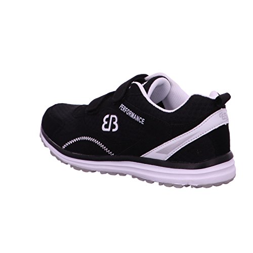 Fitnessschuh Damen Brütting Unisex Performance V in Schwarz Weiß, Größe 47 EU