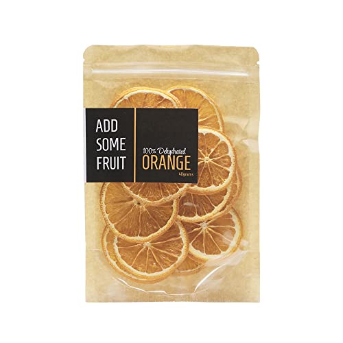 ADD SOME FRUIT - 100% DEHYDRATED ORANGE - 40g Pouch
