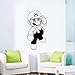 Winylowa naklejka ścienna salon pokój dziecięcy kreskówka super Mario dekoracyjna naklejka murale winylowa naklejka ścienna 30 cm x 60 cm