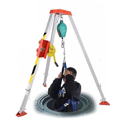 Amazon.com: ZOCWJK Fall Arrest Kits, Emergency Rescue Tripod for