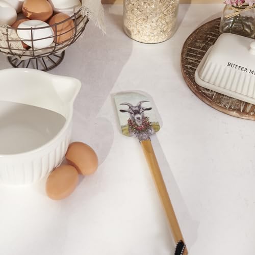 Floral-Goat-Spatula Floral Goat Spatula