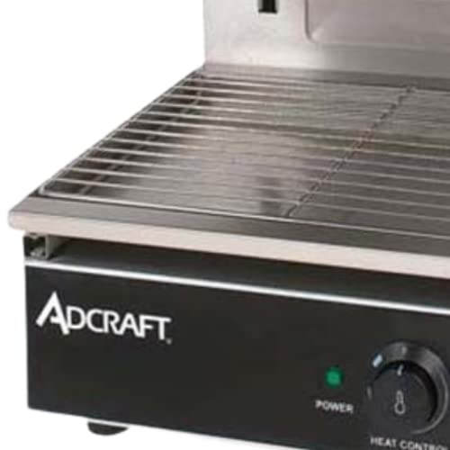 Adcraft SAL-2800W 17-Inch Countertop Salamander Broiler, Electric, Stainless Steel, 240v, Gray