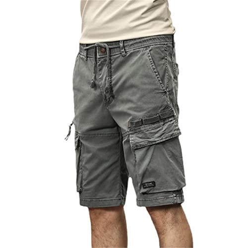 Short cargo d'entraînement coupe ample homme grande taille gris taille 40 - 7