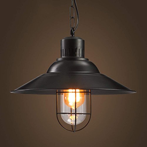 Lustre industriel rétro GZ en métal forgé pour un éclairage de caractère durable