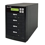 Vinpower Digital Standard 1 to 3 Target 24x DVD CD Disc Duplicator Tower SATA Optical Drives - Black