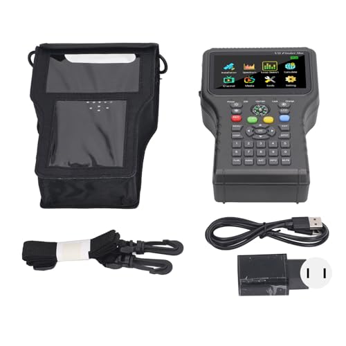 Localizador Digital de Satélite Medidor de Sinal DVB-S2 S2X Medidor de Medição de Sinal Com Função d