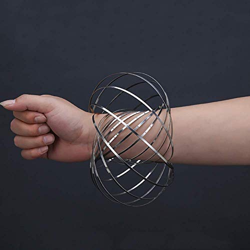 ZQION Flow Ring Gioco cinetico a Molla Gioco 3D