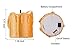 WAYNEWONLED Flameless Votive Candles, Realistic Look of Melted Wax, Warm Amber Flickering Light - Battery Operated Candles for Wedding, Valentine's Day, Christmas, Halloween Decorations (12-Pack)