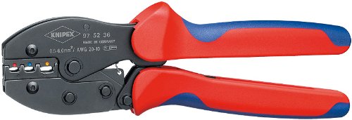 KNIPEX 97 52 36 3-Position Contact Crimping Pliers - //coolthings.us